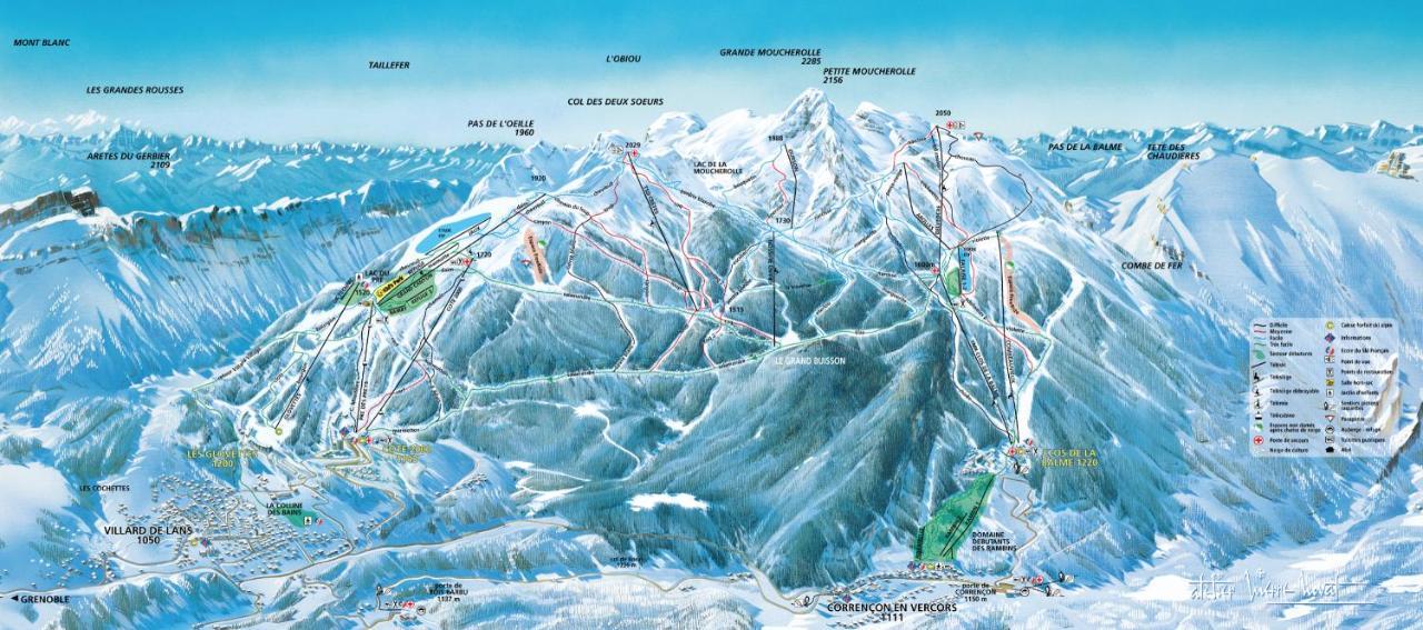 Les Balcons De Villard, Studio Chaleureux 4-6 Pers 50M Des Pistes, Balcon Expose Sud, Draps Non Compris Экстерьер фото